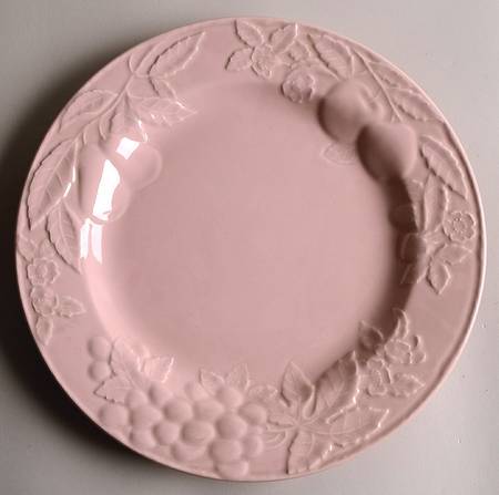 Fruit Promenade Pink 12" Chop Plate (Round Platter)