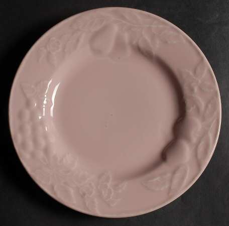 Fruit Promenade Pink Salad Plate