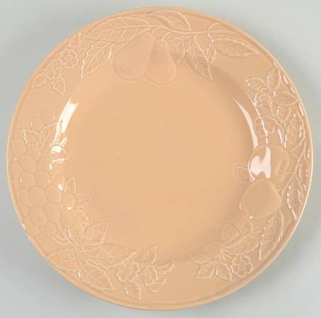 Fruit Promenade Peach 12" Chop Plate (Round Platter)