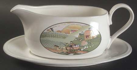 Hillsdale Gravy Boat & Underplate