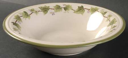Ivy Vine 9" Round Vegetable Bowl
