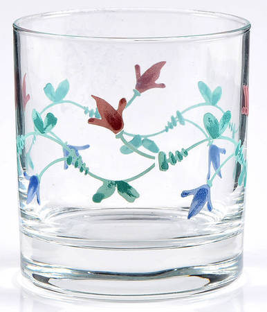 Portofino Blue 8 Oz Glassware Old Fashioned