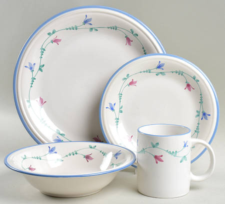 Portofino Blue 4 Piece Place Setting