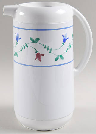 Portofino Blue Plastic Thermos/Carafe No Lid