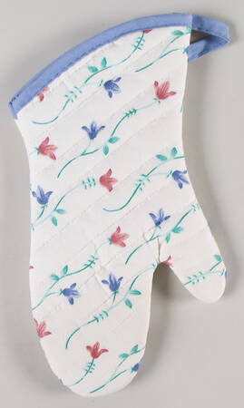 Portofino Blue Cloth Oven Mitt