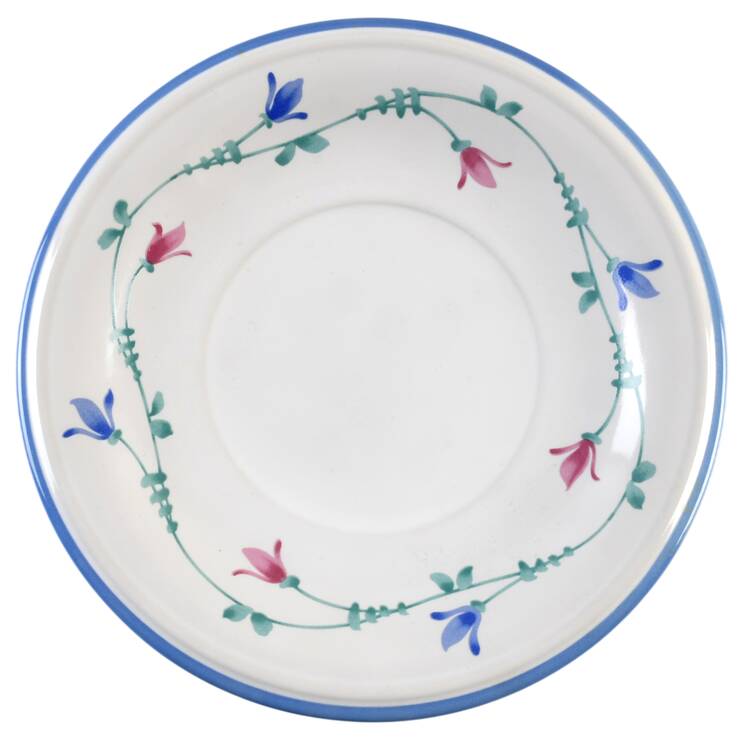 Portofino Blue Saucer