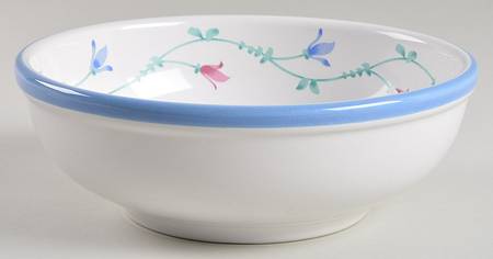 Portofino Blue 8" Round Vegetable Bowl