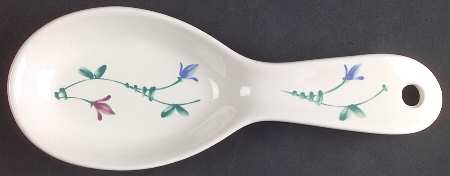 Portofino Blue Spoon Rest/Holder (Holds 1 Spoon)