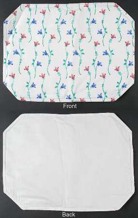 Portofino Blue Cloth Placemat