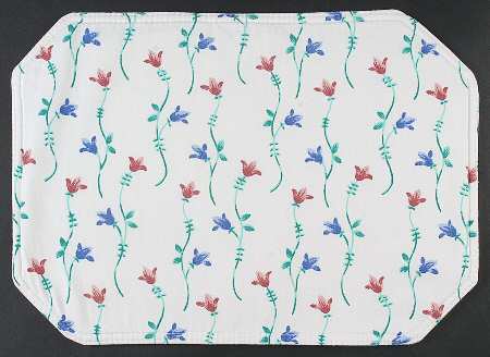 Portofino Blue Cloth Placemat