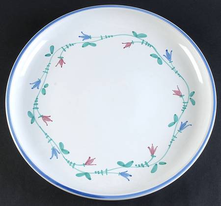 Portofino Blue 15" Chop Plate (Round Platter)