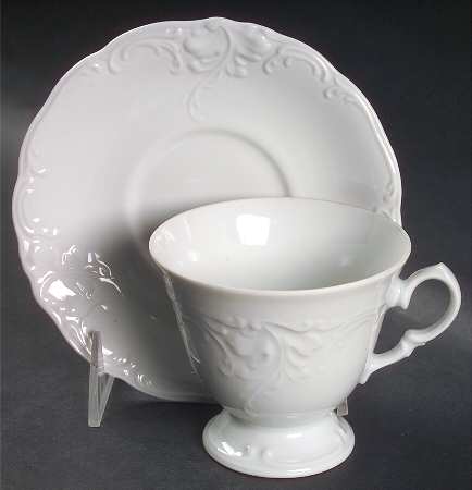 Salzburg Footed Cup & Saucer Set
