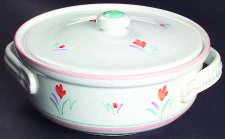 Soft Touch 2 Qt Round Covered Casserole