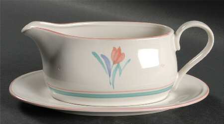 Soft Touch Gravy Boat & Underplate