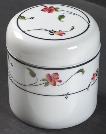 Spring Fantasy Sugar Bowl & Lid