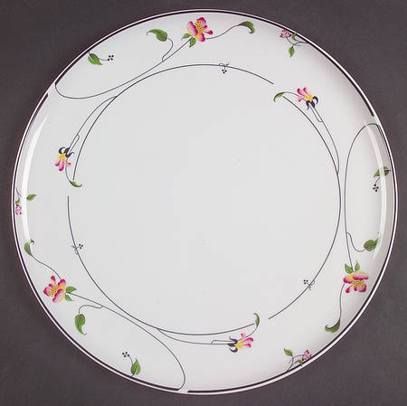 Spring Fantasy Cake Plate