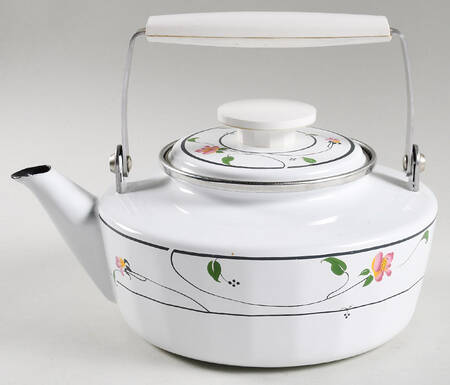 Spring Fantasy Metal Kettle & Lid