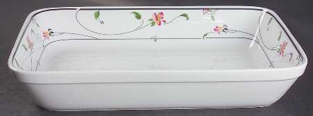 Spring Fantasy 13"  Rectangular Baker