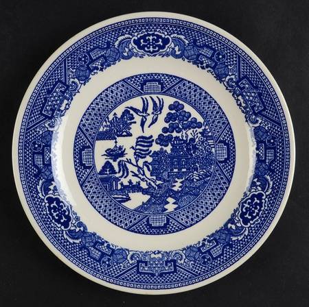 Blue Willow Salad Plate