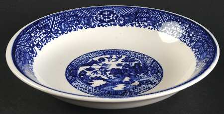 Blue Willow Coupe Soup Bowl