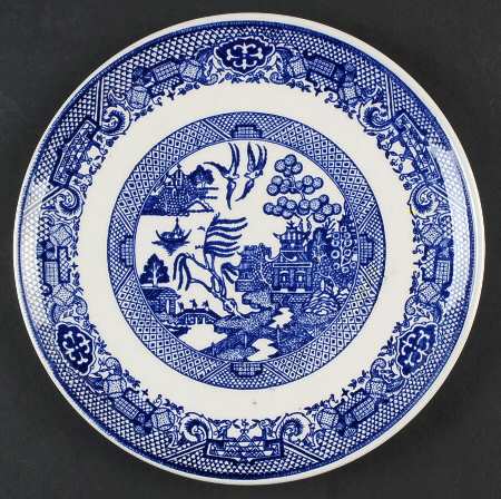 Blue Willow Luncheon Plate