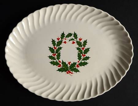 Holly 11" Oval Serving Platter by SCIO