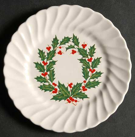 Holly Bread & Butter Plate by SCIO