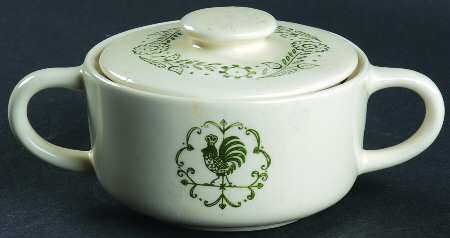 Provincial Sugar Bowl & Lid
