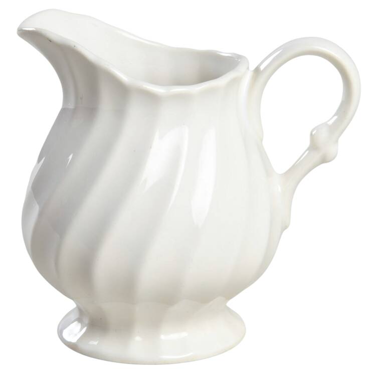 White Swirl Creamer by SCIO