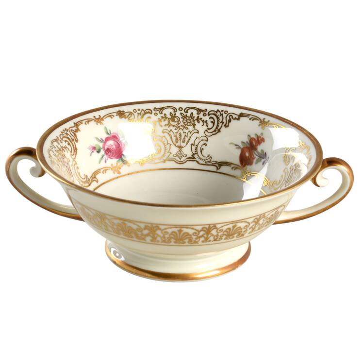 18557 Footed Cream Soup Bowl
