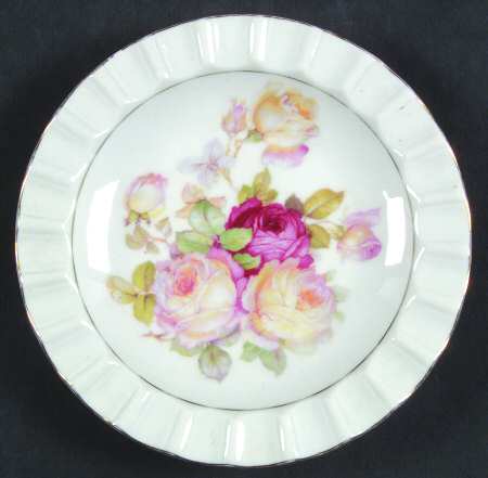 Antique Rose 6" Ashtray