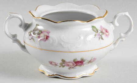 Bavarian Rose-June Rose Sugar Bowl No Lid