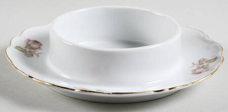 Bavarian Rose-June Rose Round Butter No Lid