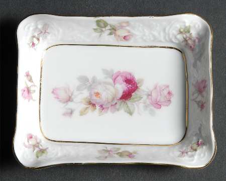 Bavarian Rose-June Rose Small Ashtray