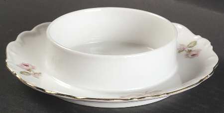 Bavarian Rose-June Rose Round Butter No Lid