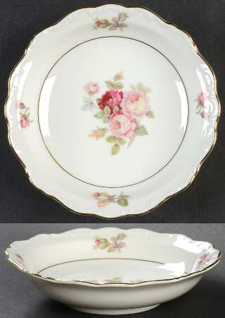 Bavarian Rose-June Rose Fruit/Dessert (Sauce) Bowl