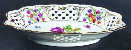 Dresden Line-Bouquet (Pierced) 7" Bon Bon