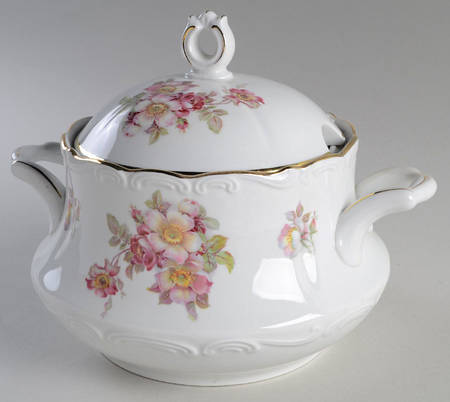 Briar Rose (Gold Trim) Tureen & Lid