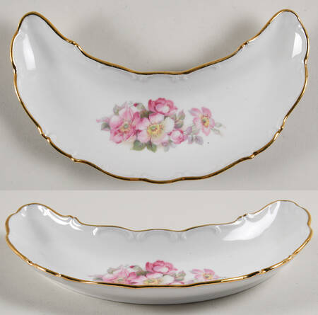 Briar Rose (Gold Trim) Bone Dish