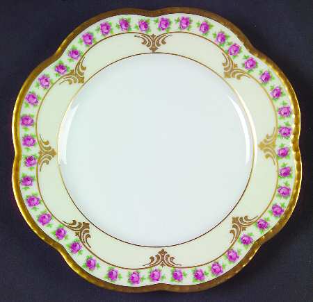 Bridal Rose Bread & Butter Plate