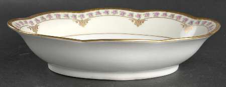 Bridal Rose 10" Oval Vegetable Bowl