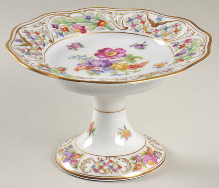 Chateau Dresden-Royal Dresner Art Round Compote (Height X Width)