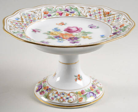 Chateau Dresden-Royal Dresner Art Round Compote (Height X Width)