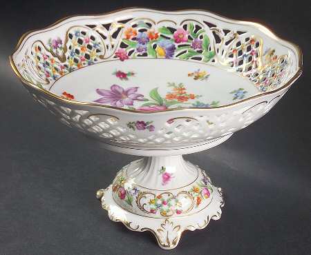 Chateau Dresden-Royal Dresner Art Round Compote (Height X Width)