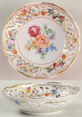 Chateau Dresden-Royal Dresner Art 4" Round Nut Dish