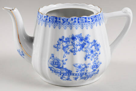 China Blau Teapot No Lid