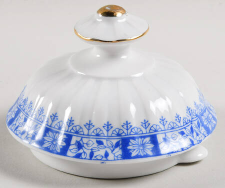 China Blau Lid for Teapot
