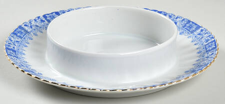 China Blau Round Butter No Lid