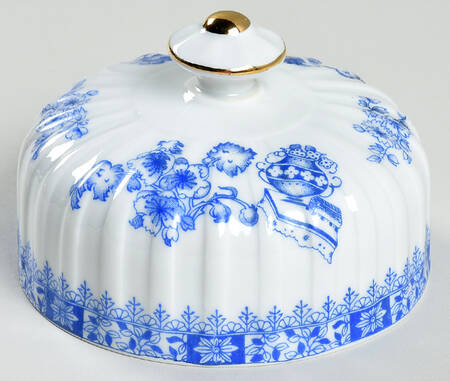 China Blau Lid for Round Butter