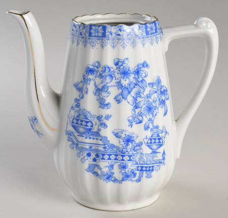 China Blau Mini Coffee Pot No Lid